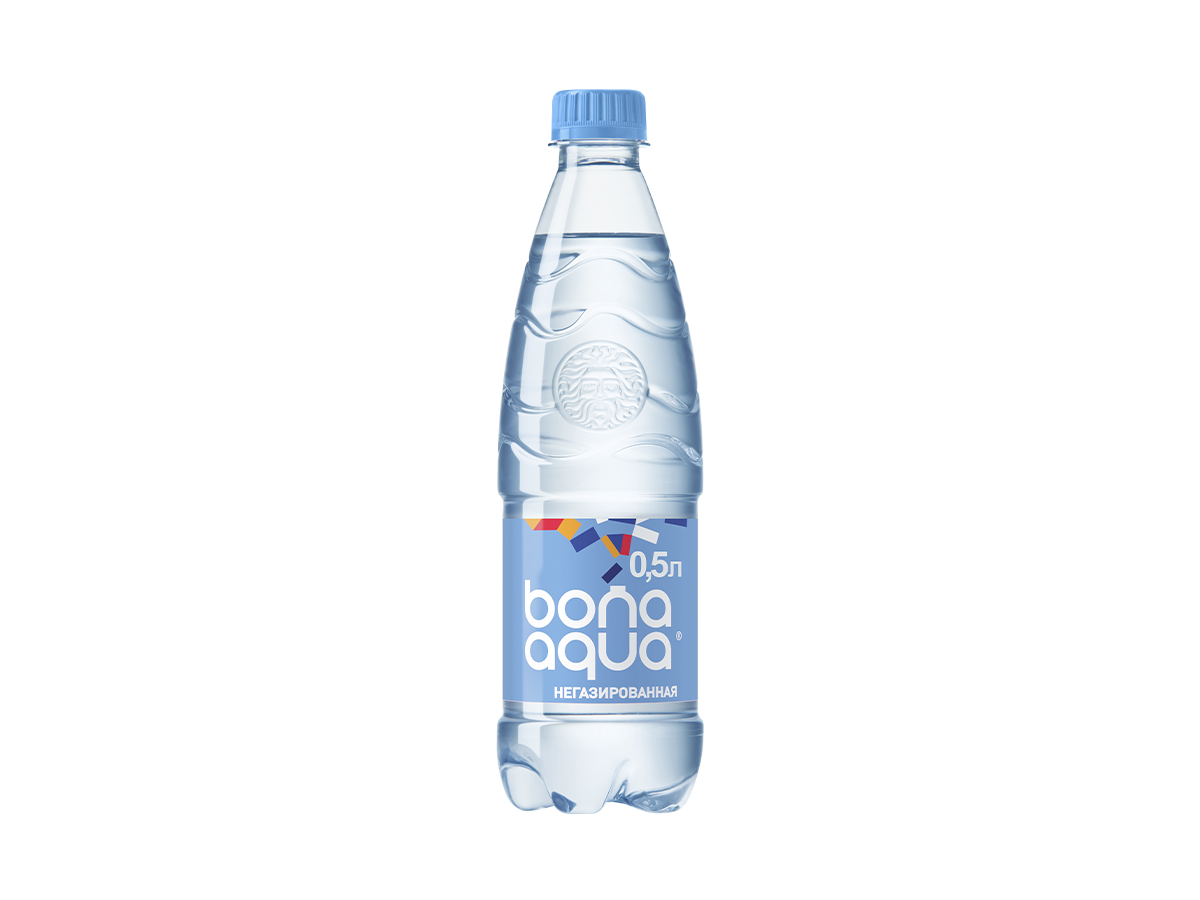 Вода BonaAqua негаз 0,5л
